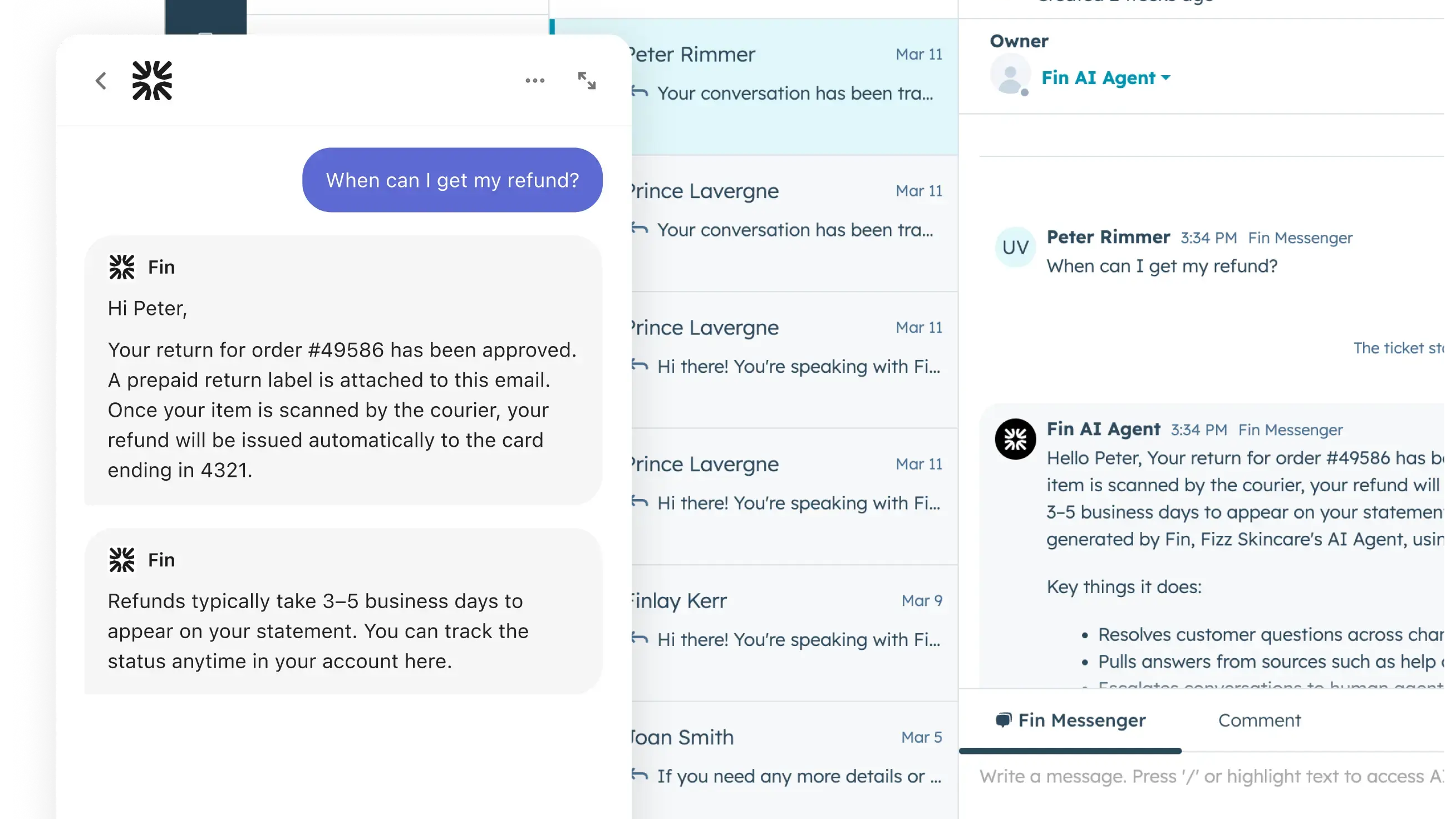Fin Messenger